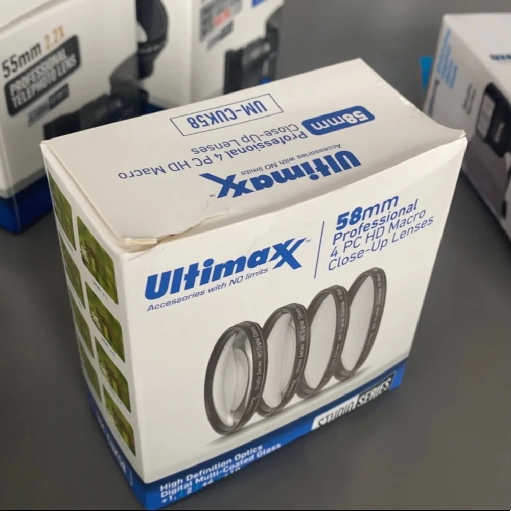 Ultimaxx Professional Camera Accessories Lens & More lot HD